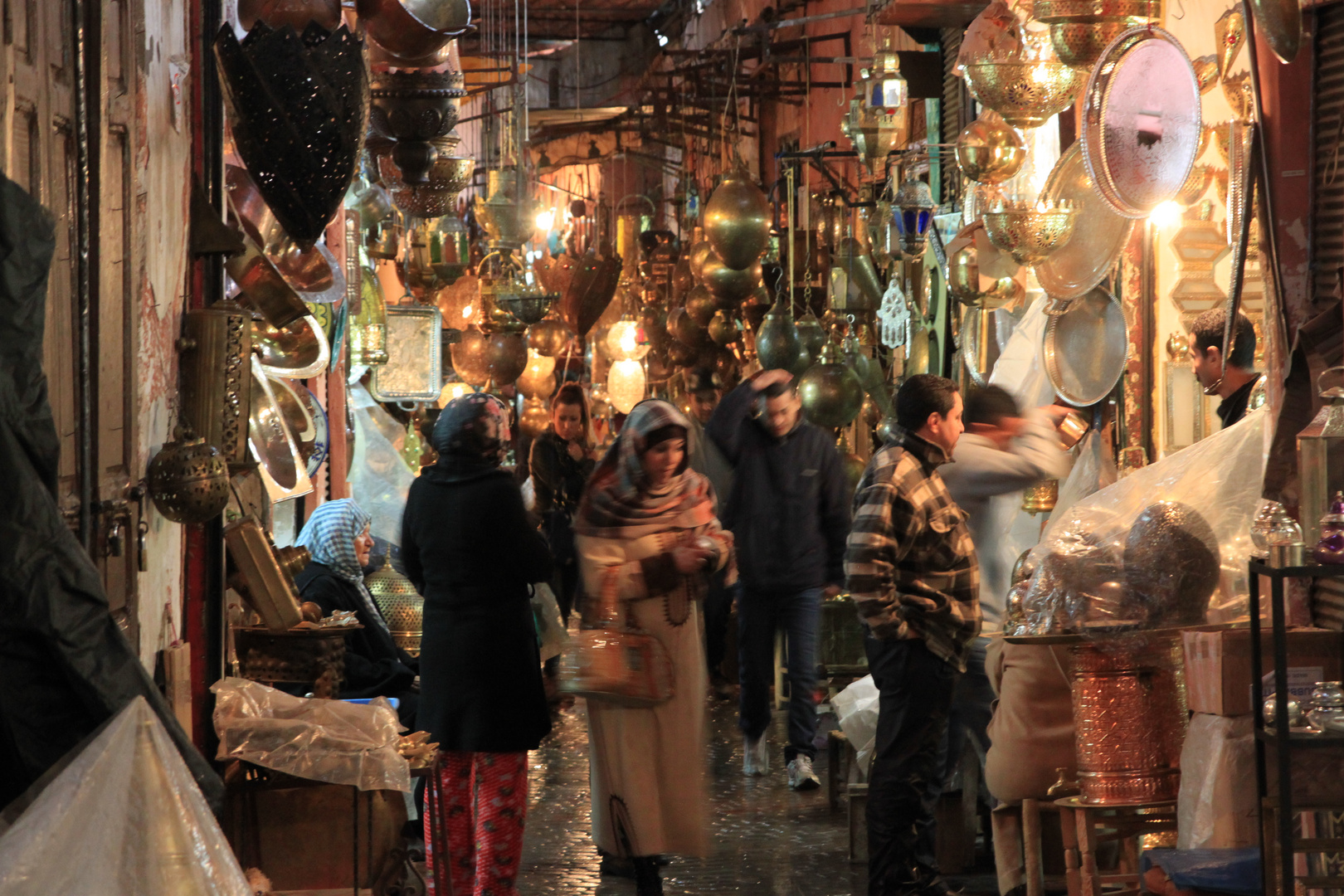 Marokko, Im Souk von Marrakesch