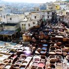 Marokko - Lederfärber in Fes
