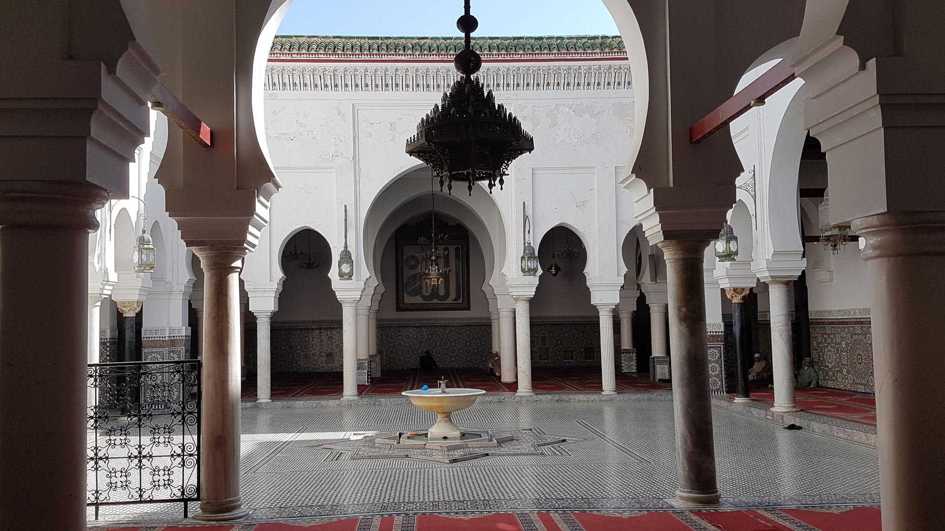 Marokko - Mausoleum Idriss II. in Fes´