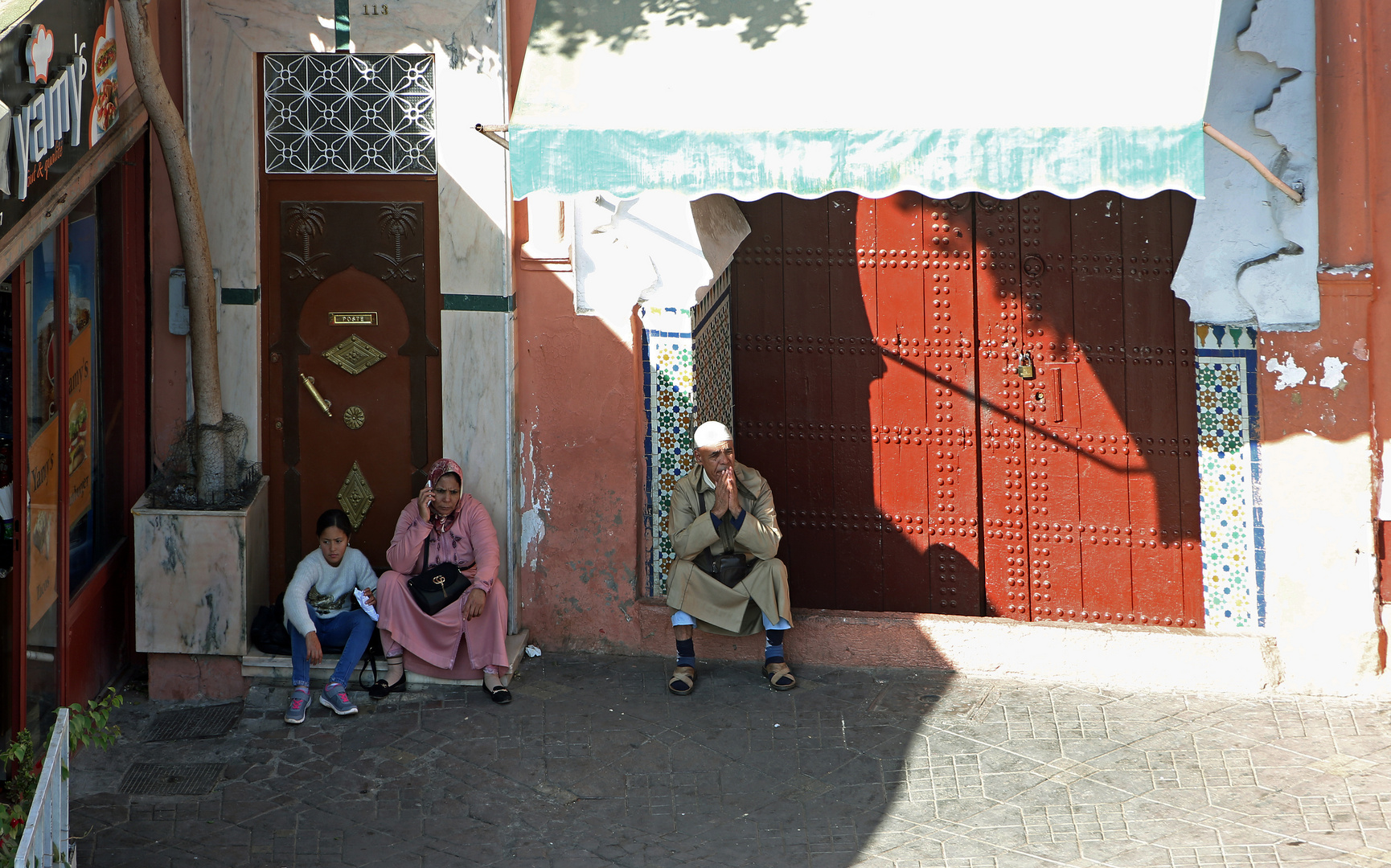 Marokko Menschen -42-