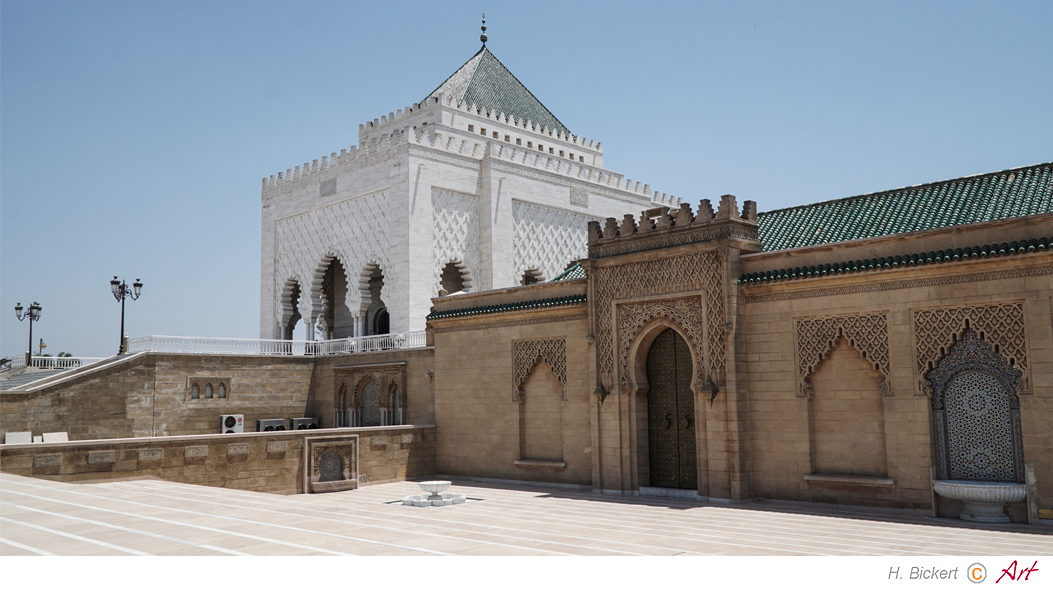 Marokko: Rabat Mausoleum von Mohammet V. Bild 17