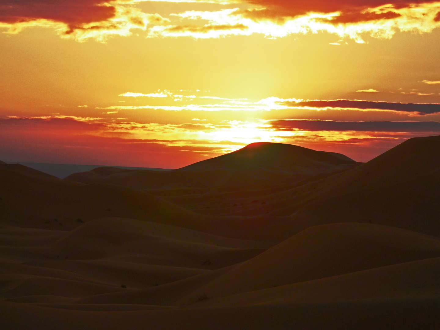 Marokko - *Sonnenaufgang in der Sahara*