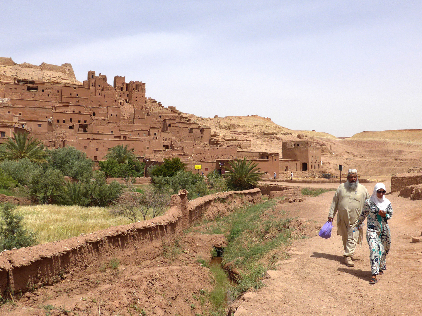 Marokko-Straße der Kasbahs -Ait Ben Hadou