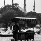 Maronenverkäufer in Istanbul