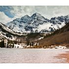 Maroon Bells im Fruehling