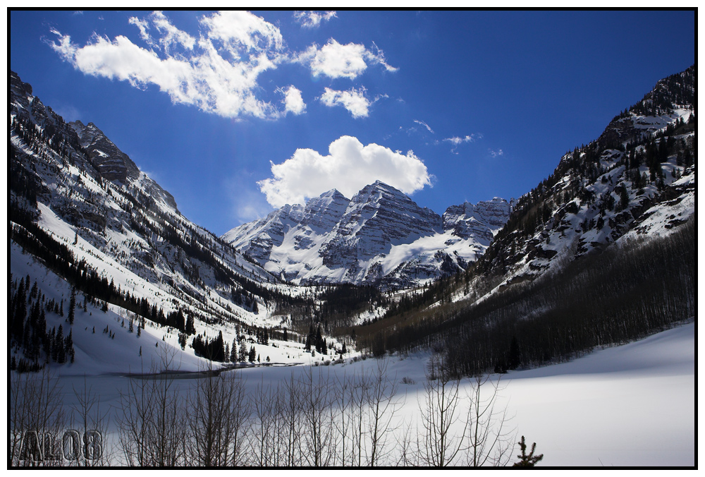 Maroon Bells - Winter