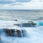 Maroubra Beach - rocky headland seascape