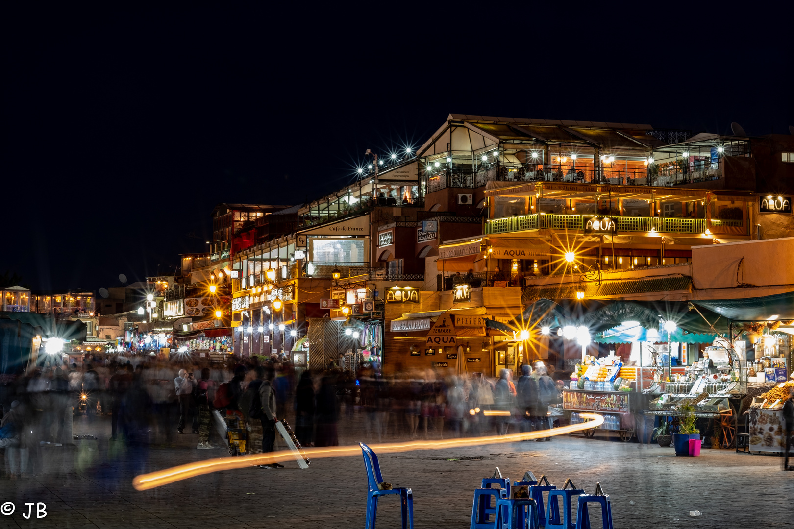 Marrakech bei Nacht