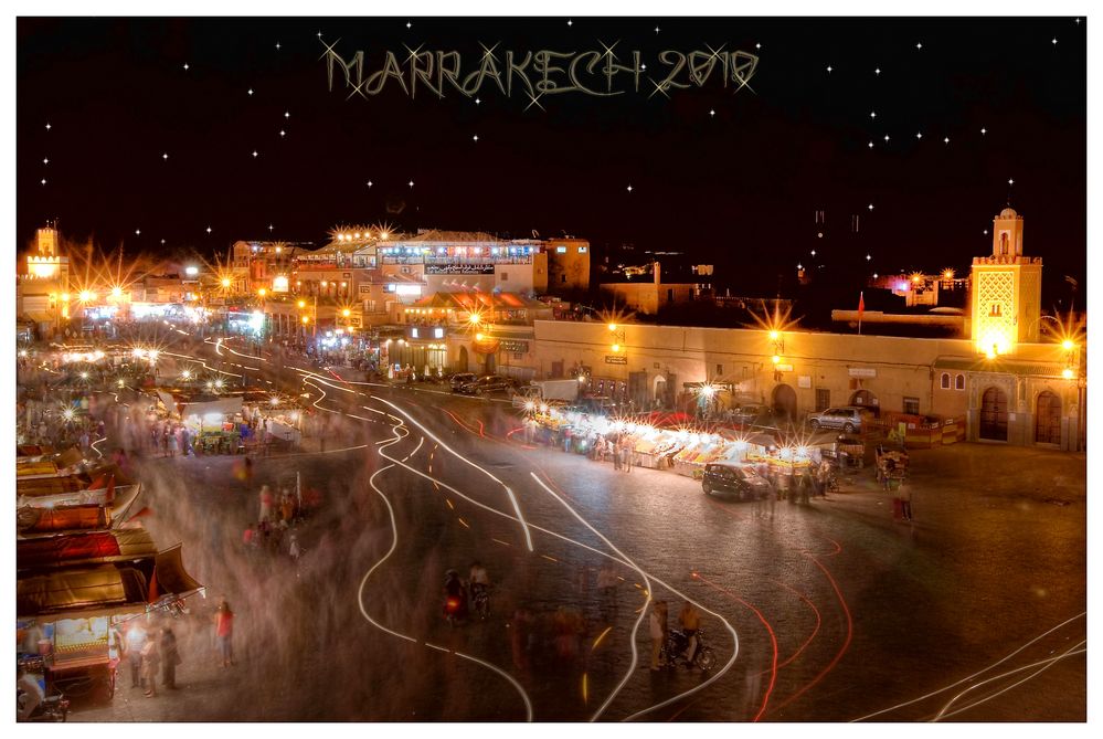 Marrakech / Djemaa el-Fna von Lilienstengel 