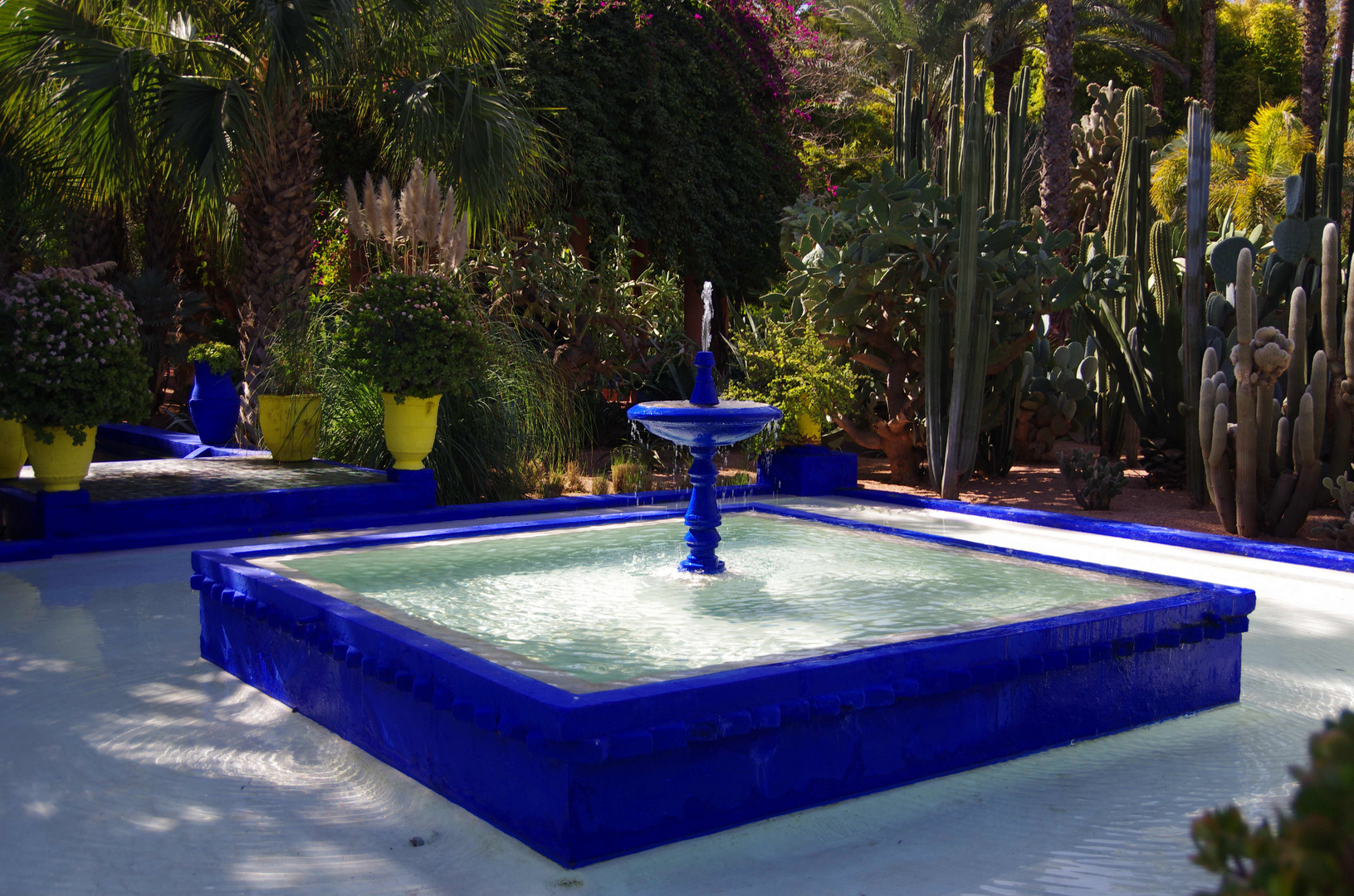 Marrakech Garden in blue