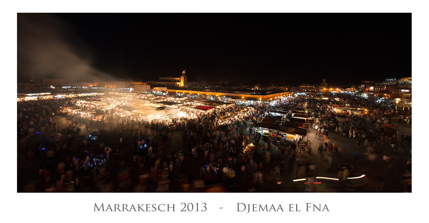 Marrakesch 2013 - Djemaa el Fna