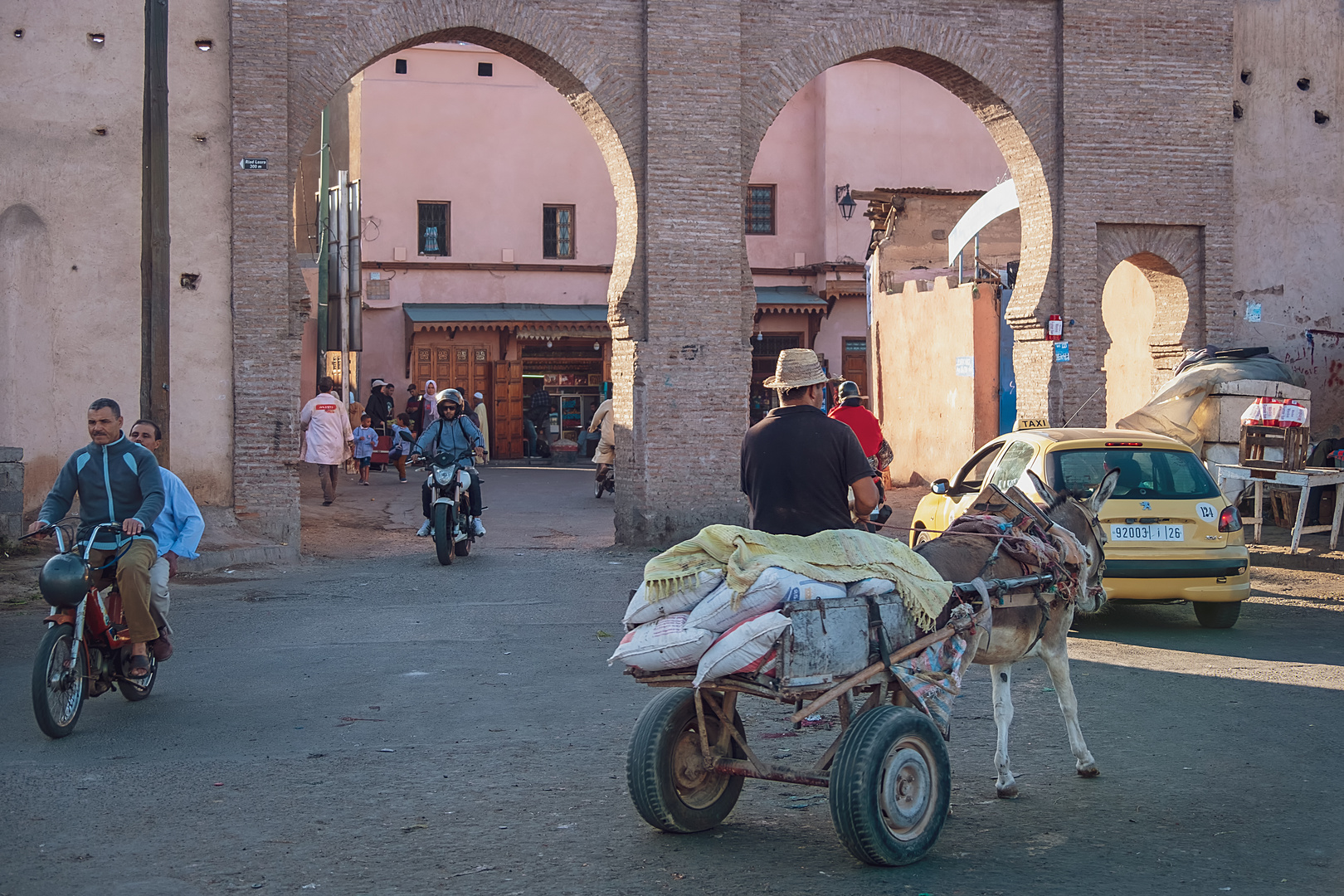 Marrakesch am frühen Morgen