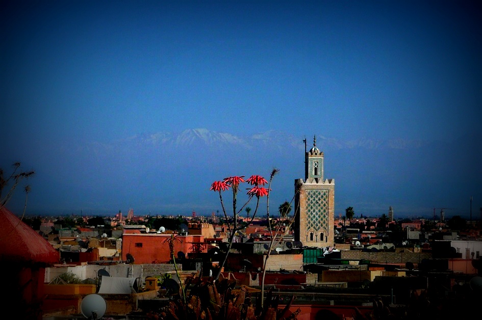 marrakesch am nahen hohen atlas