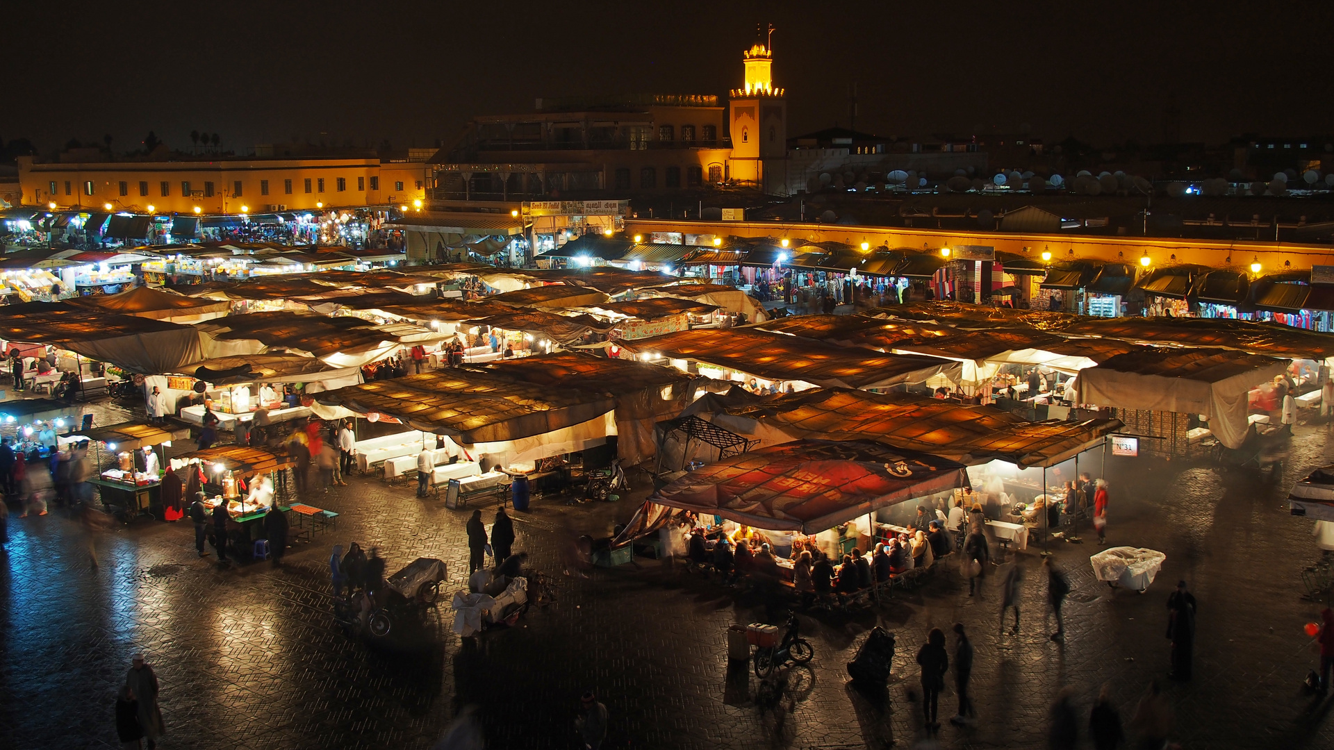 Marrakesch-der große Markt