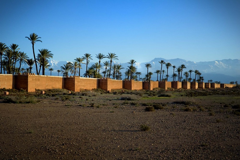 Marrakescher Mauer