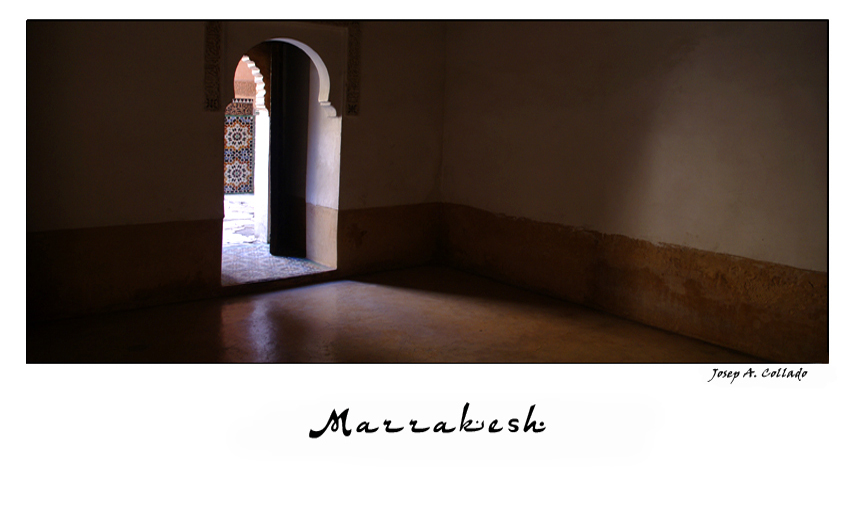 Marrakesh. Impressions of a Journey (I)