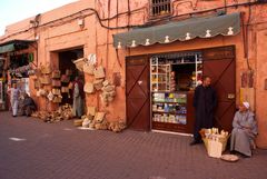 Marrakesh - Street in vicinity to Place Jemaa El Fna