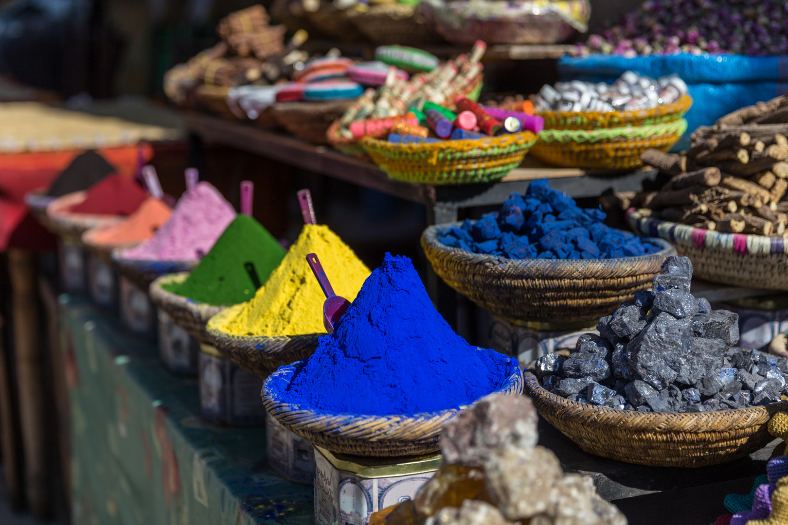 Marrakesh's Farbenmarkt