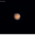 Mars am 09.05.2014 circa 22:30 MESZ