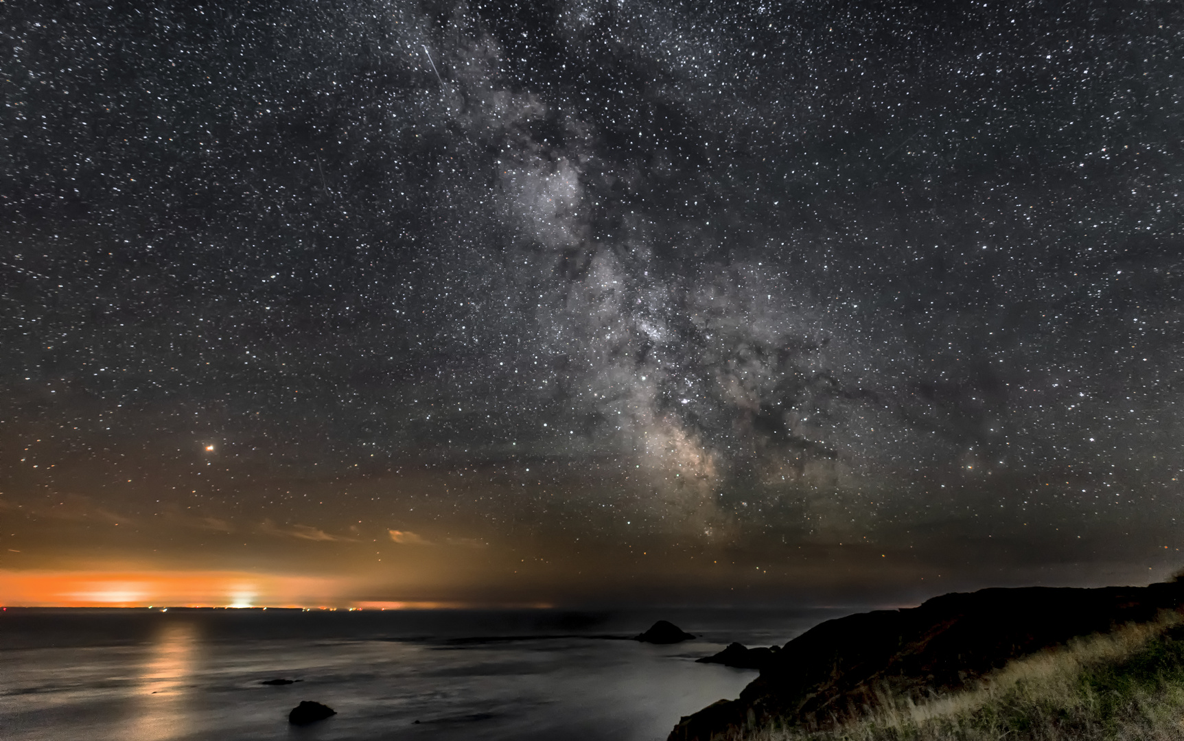 Mars and Milky way Foto & Bild fotos, nacht, licht Bilder auf