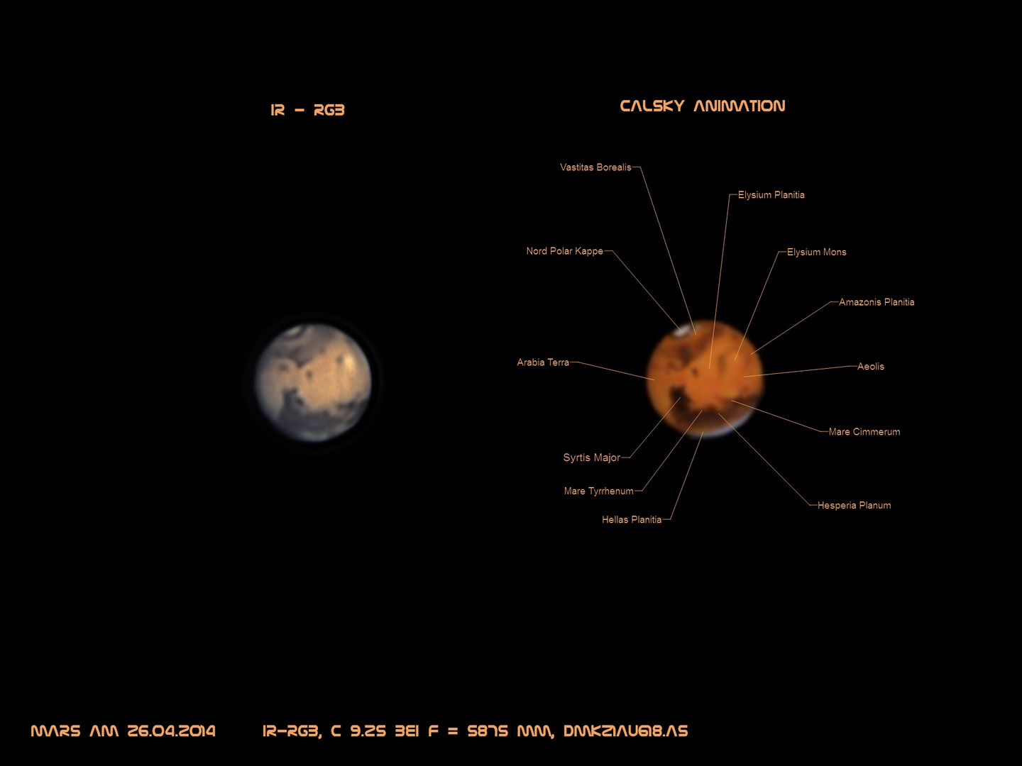 Mars vom 26.04.2014