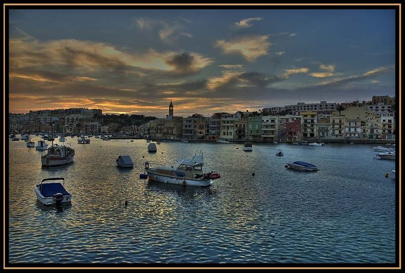 Marsaskala am Abend