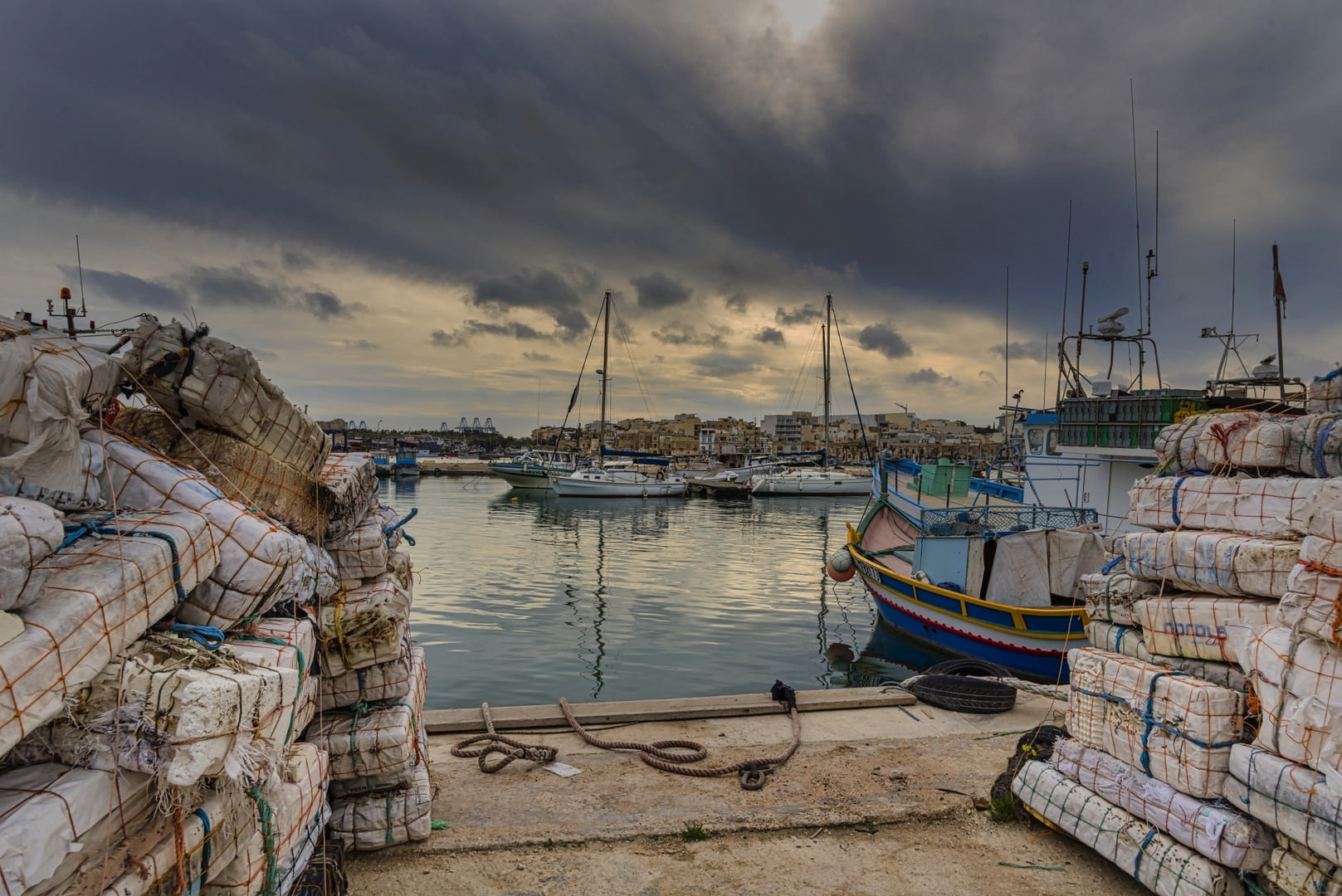 Marsaxlokk auch mal trübe