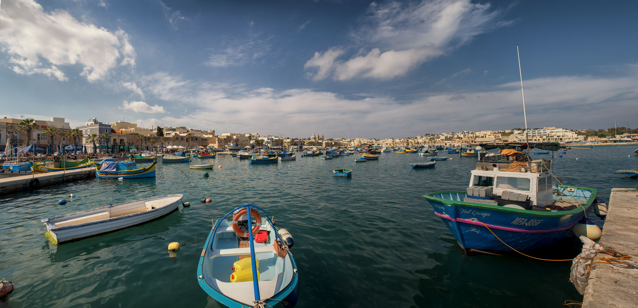 Marsaxlokk Fischerdorf auf Malta