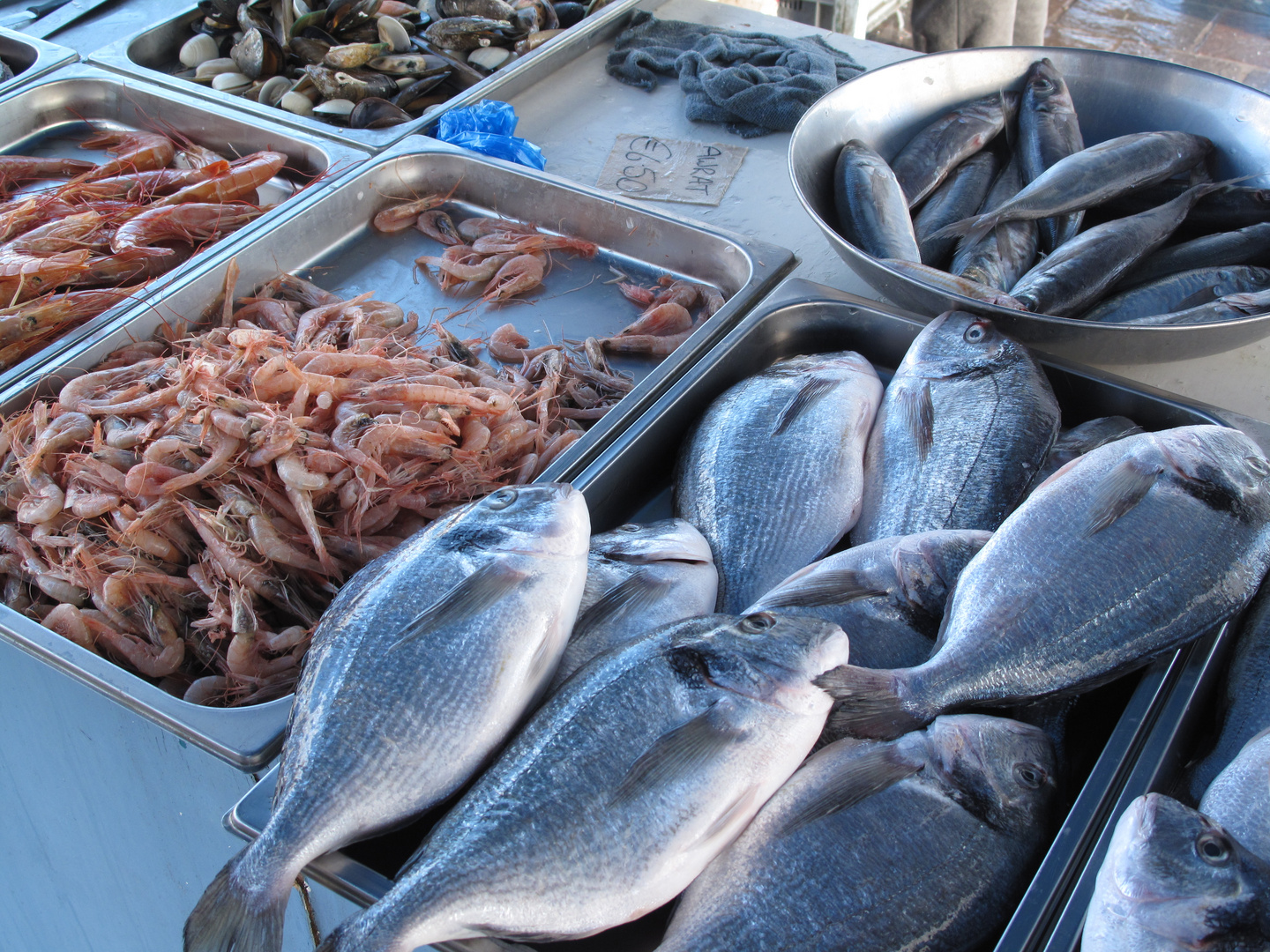 Marsaxlokk Hafen Fischmarkt