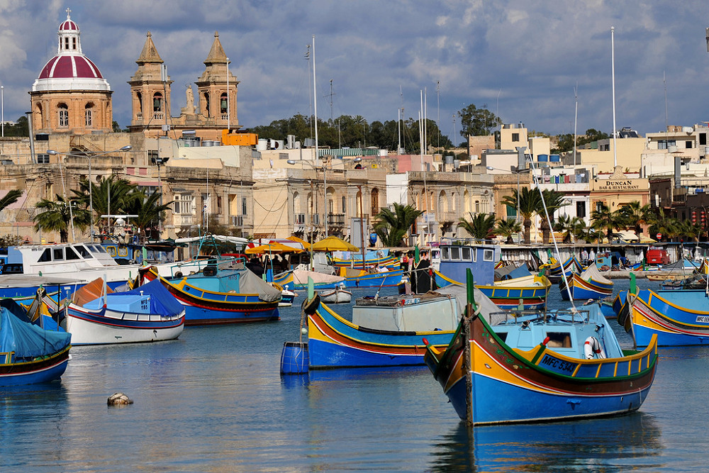 Marsaxlokk Postcard