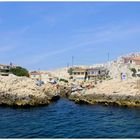 Marseille. Cabanons aux Goudes