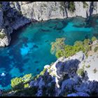 Marseille, Cassis, Panorama de la calanque d'En Vau