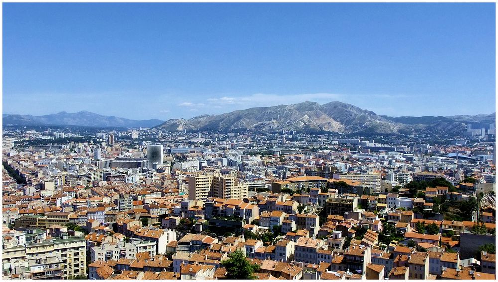 Marseille, côté collines