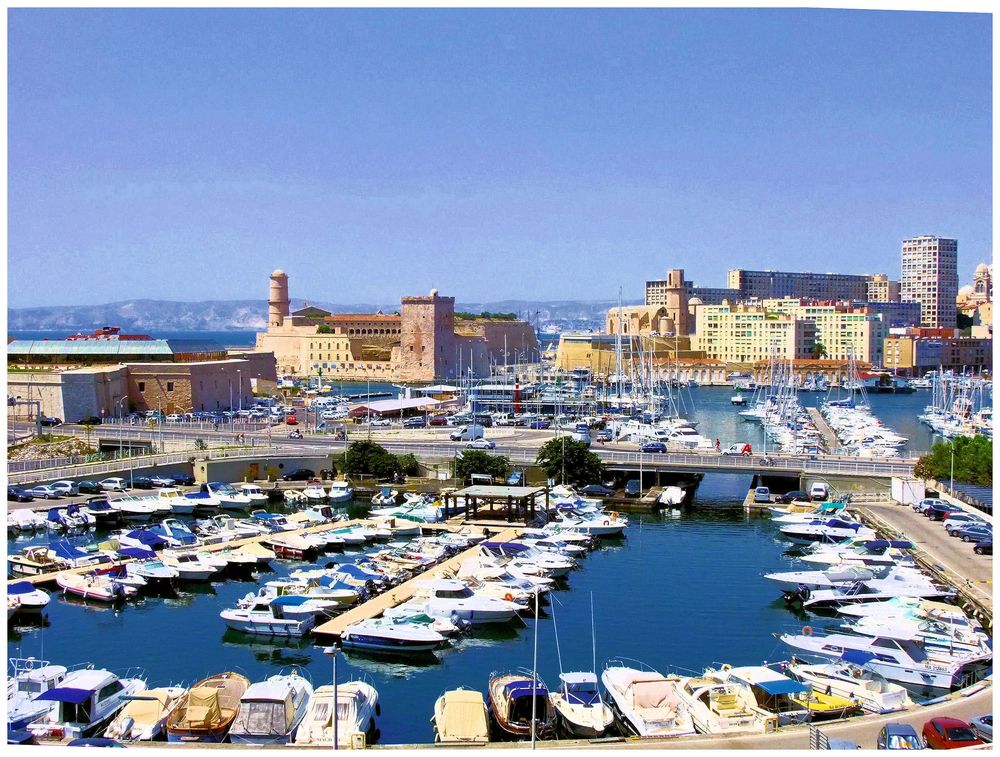 Marseille côté vieuxport photo et image  europe, france, provence