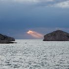 Marseille. Couchant aux Goudes