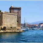 Marseille, entrée du vieux-port