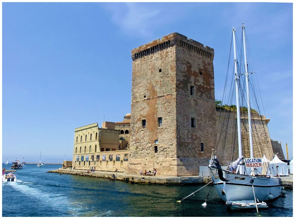 Marseille, fort saint-Jean.