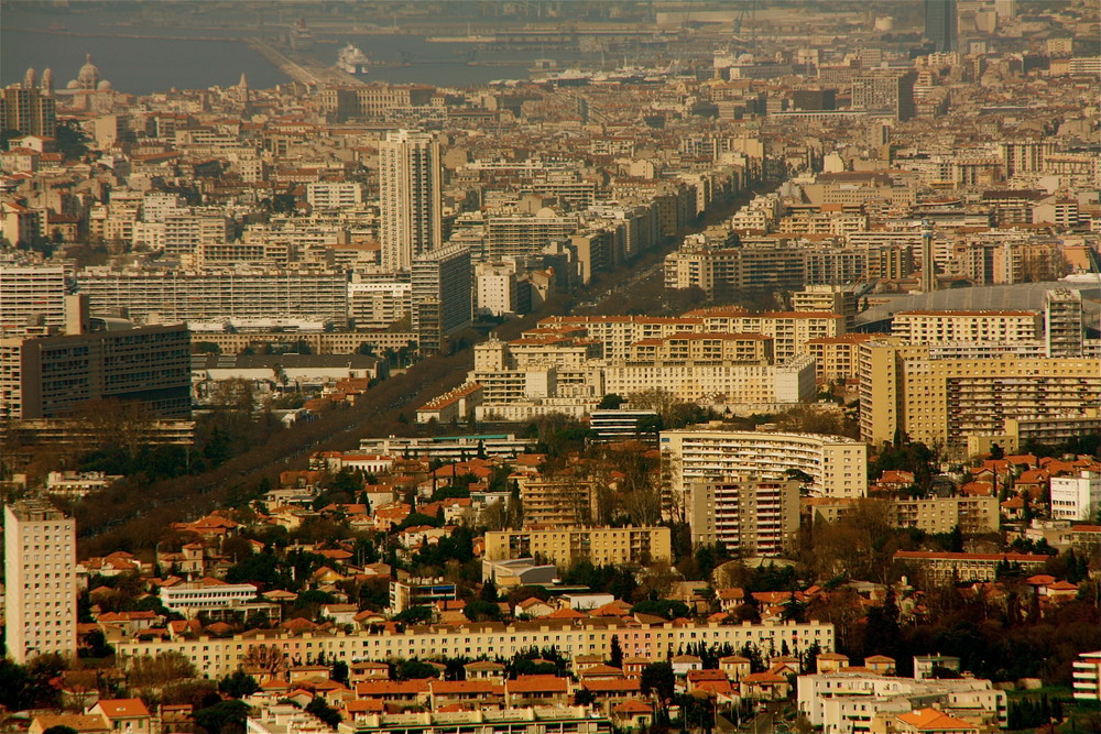 Marseille from Luminy