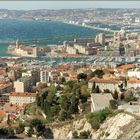 Marseille, Hafen und Stadt im Sirocco Wind...