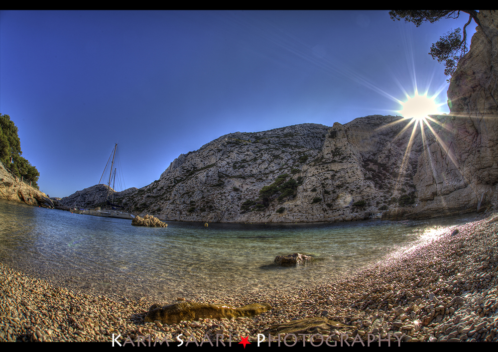 Marseille, la calanque de Morgiou