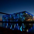 Marseille :le mucem  la nuit .