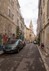 Marseille - Le Pannier - Montée des Accoules - Église Notre-Dame-des-Accoules