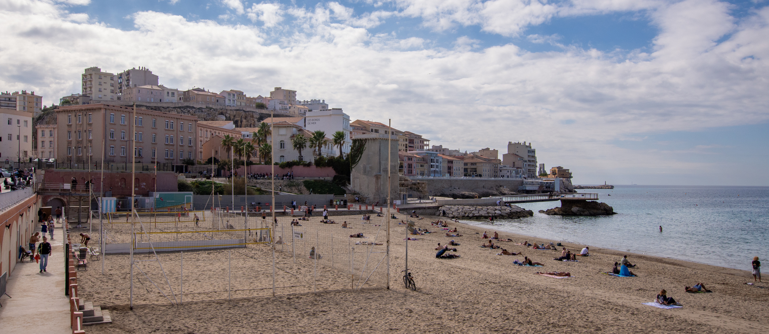 Marseille - Le Pharo - Rue des Catalans - Plage des Catalans