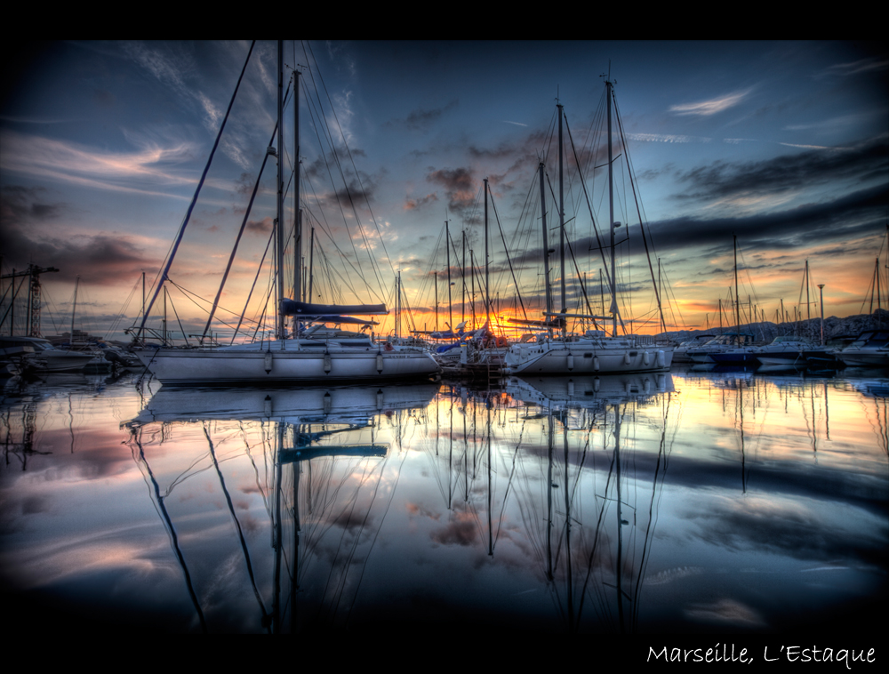 Marseille, le port de l'Estaque