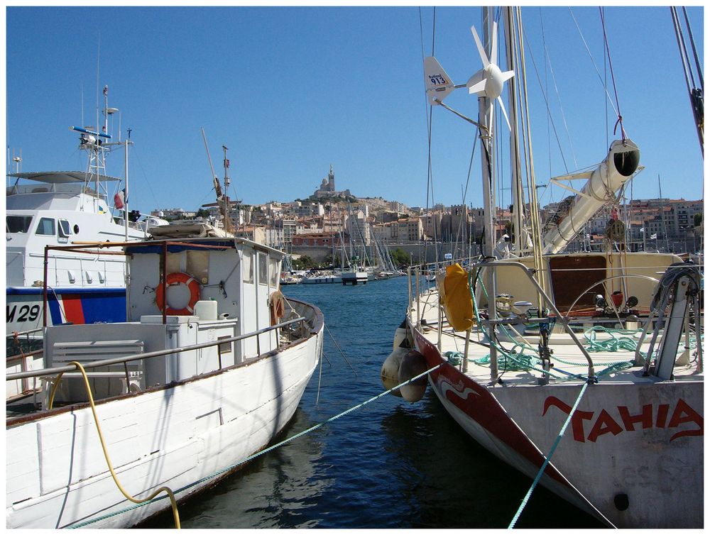 Marseille, le vieux-port