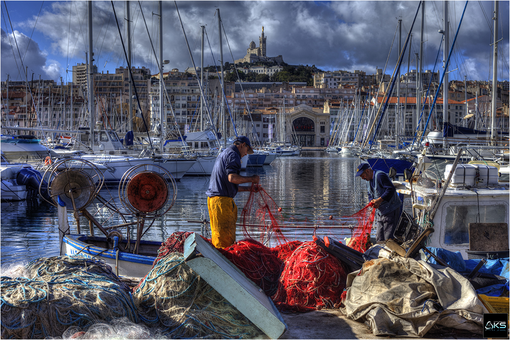 Marseille, le vieux port