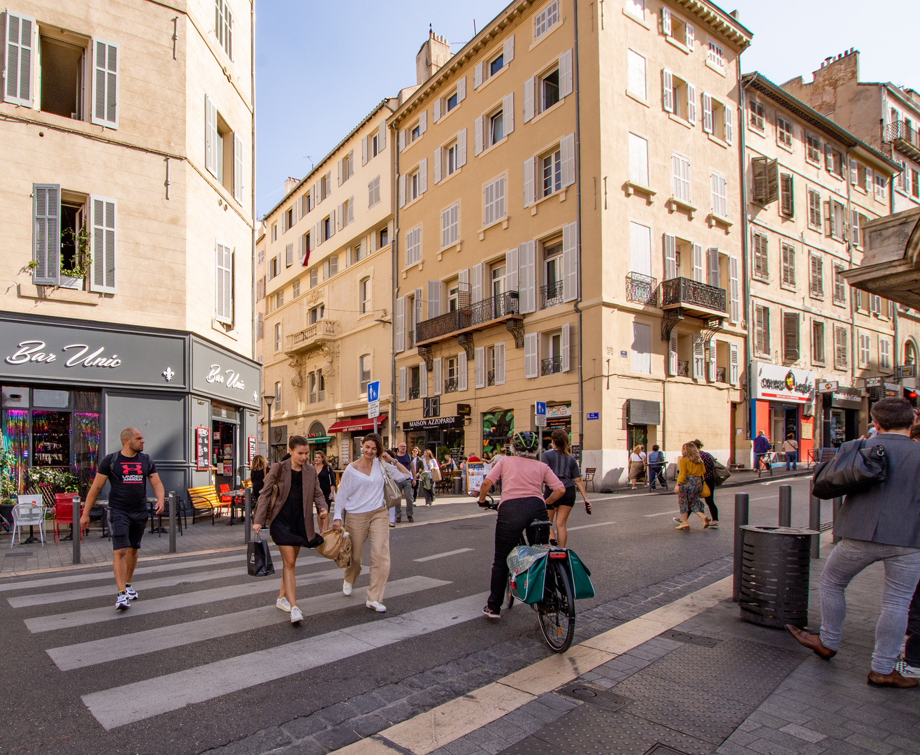 Marseille - Vieux Port - Rue Breteuil - Rue Francis Davso