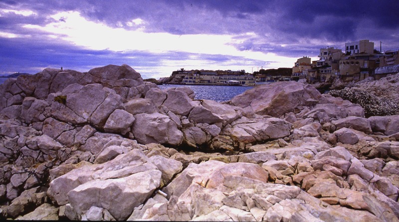 marseille vue du vallon des auffes