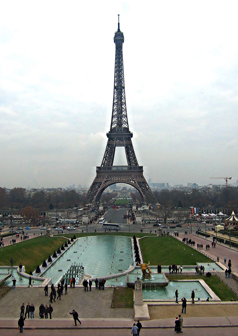 Marsfeld mit Eiffelturm