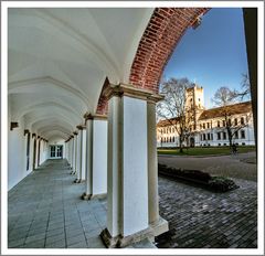 Marstall und Schloss in Aurich